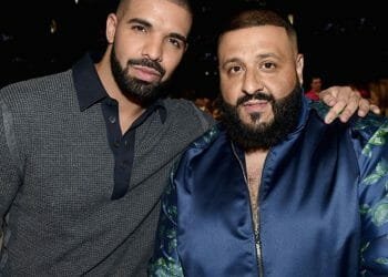 DJ Khaled and Rapper Drake singer poster