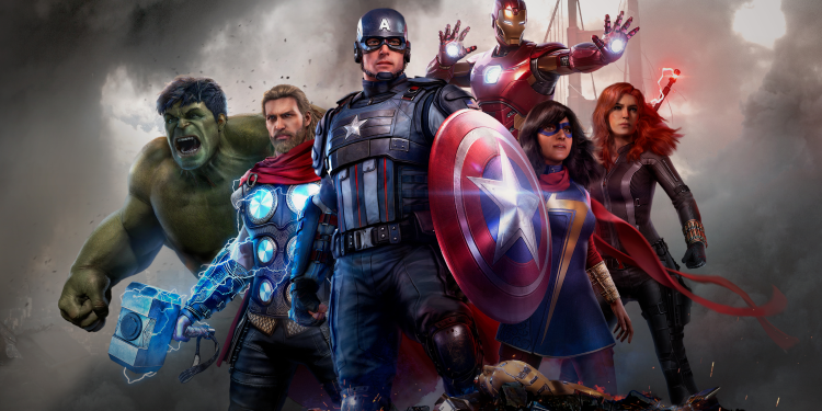 Marvel's Avengers game poster