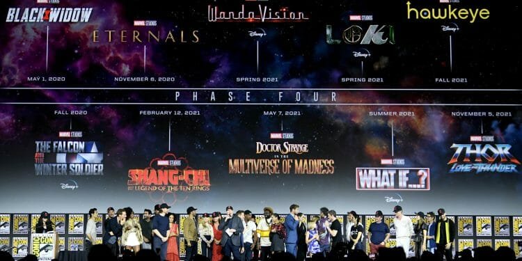 Marvel Phase 4 Poster