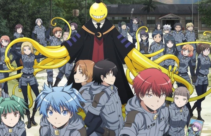 Assassination Classroom Anime Scene