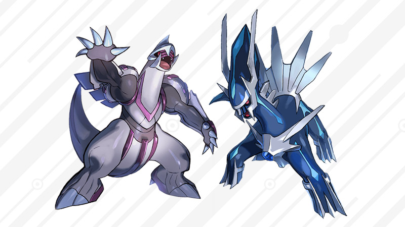 DIALGA AND PALKIA