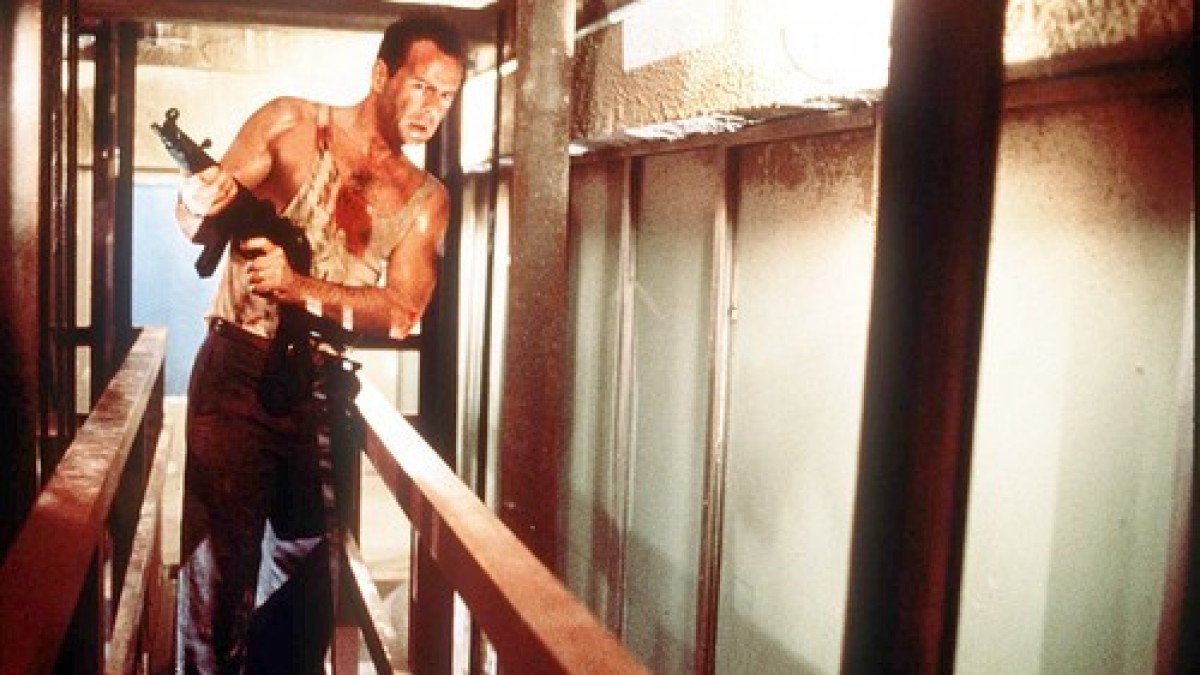 Die Hard Movie Scene