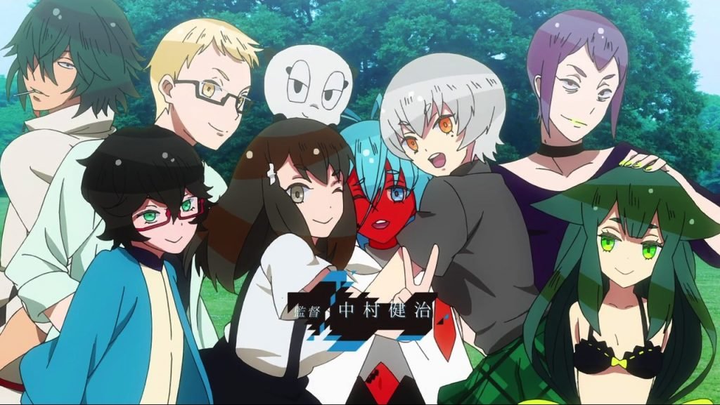 Gatchaman Crowds Anime Scene