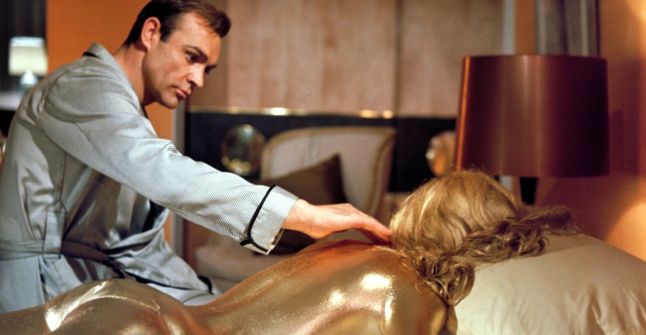 Goldfinger Movie Scene