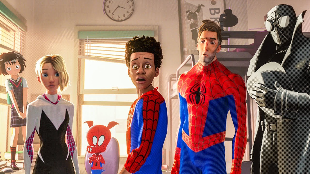 Spider-Man: Into the Spider-Verse (2018) Movie Scene