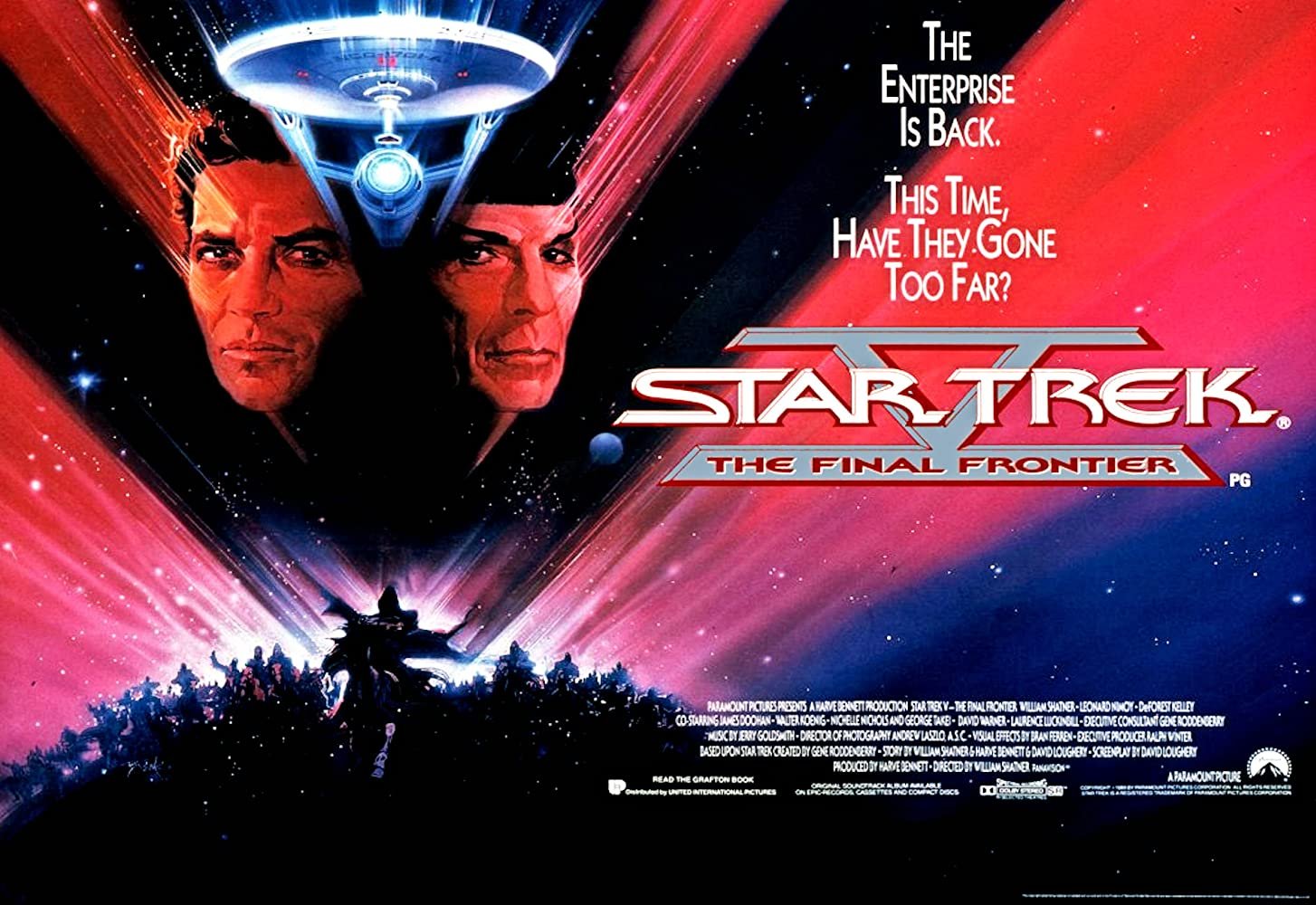 Star Trek: The Final Frontier (1989) Poster