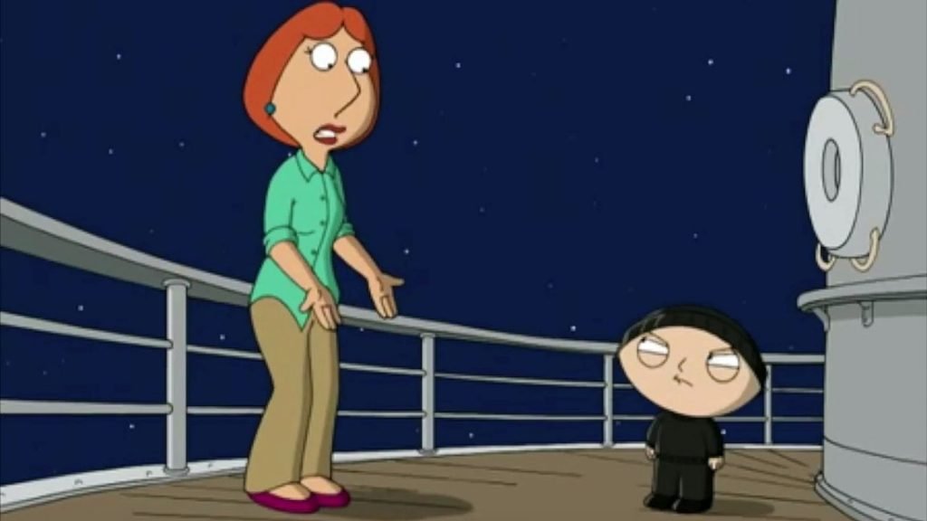 Stewie kills Lois Tv Show Scene