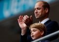 Prince William with his son Prince George