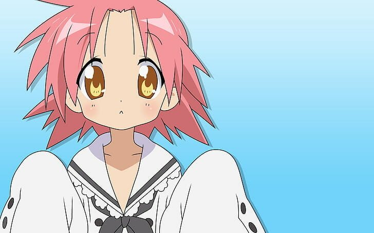 pink hair anime girls Akira Kogami