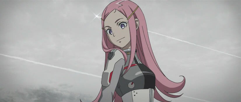 pink hair anime girl Anemone  