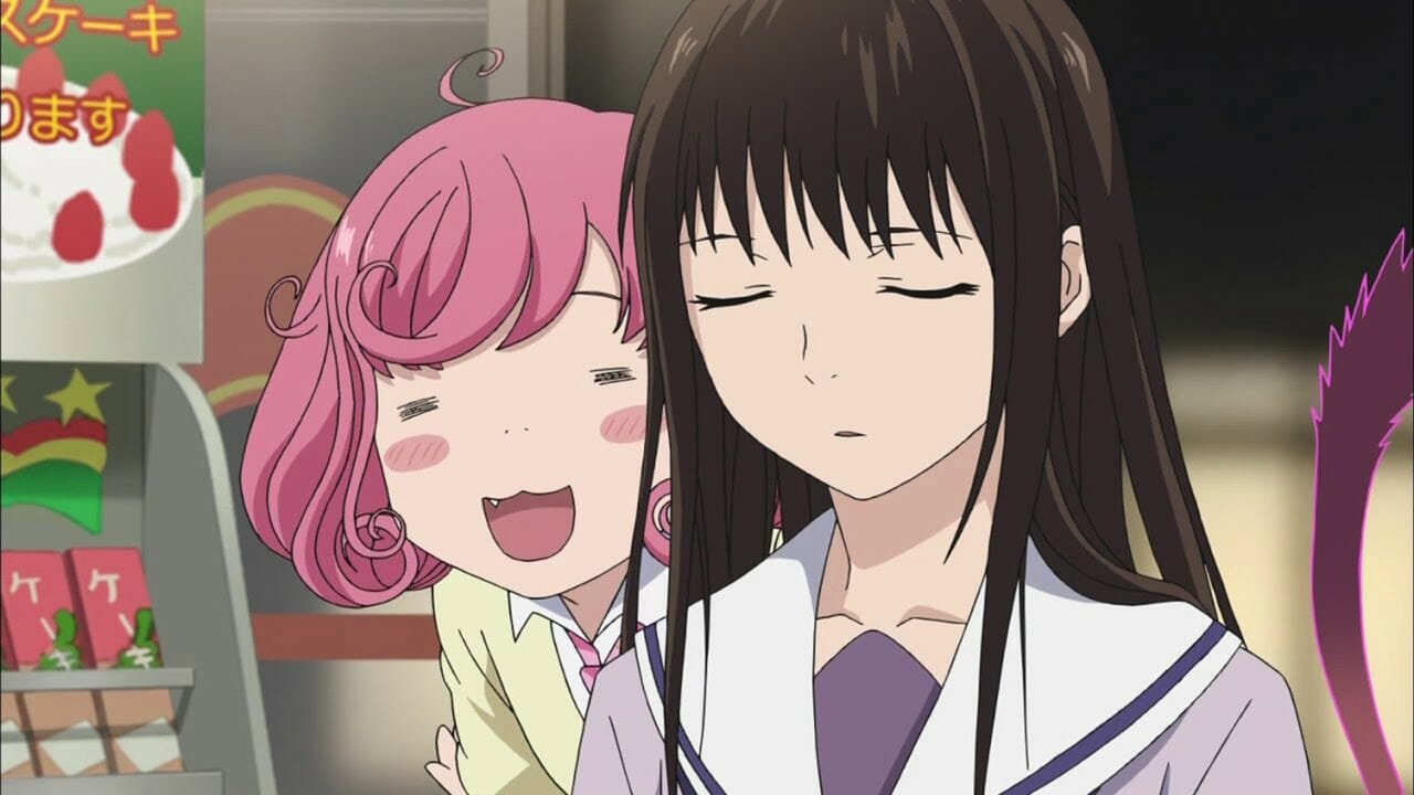 pink hair anime girls Kofuku "Ebisu."