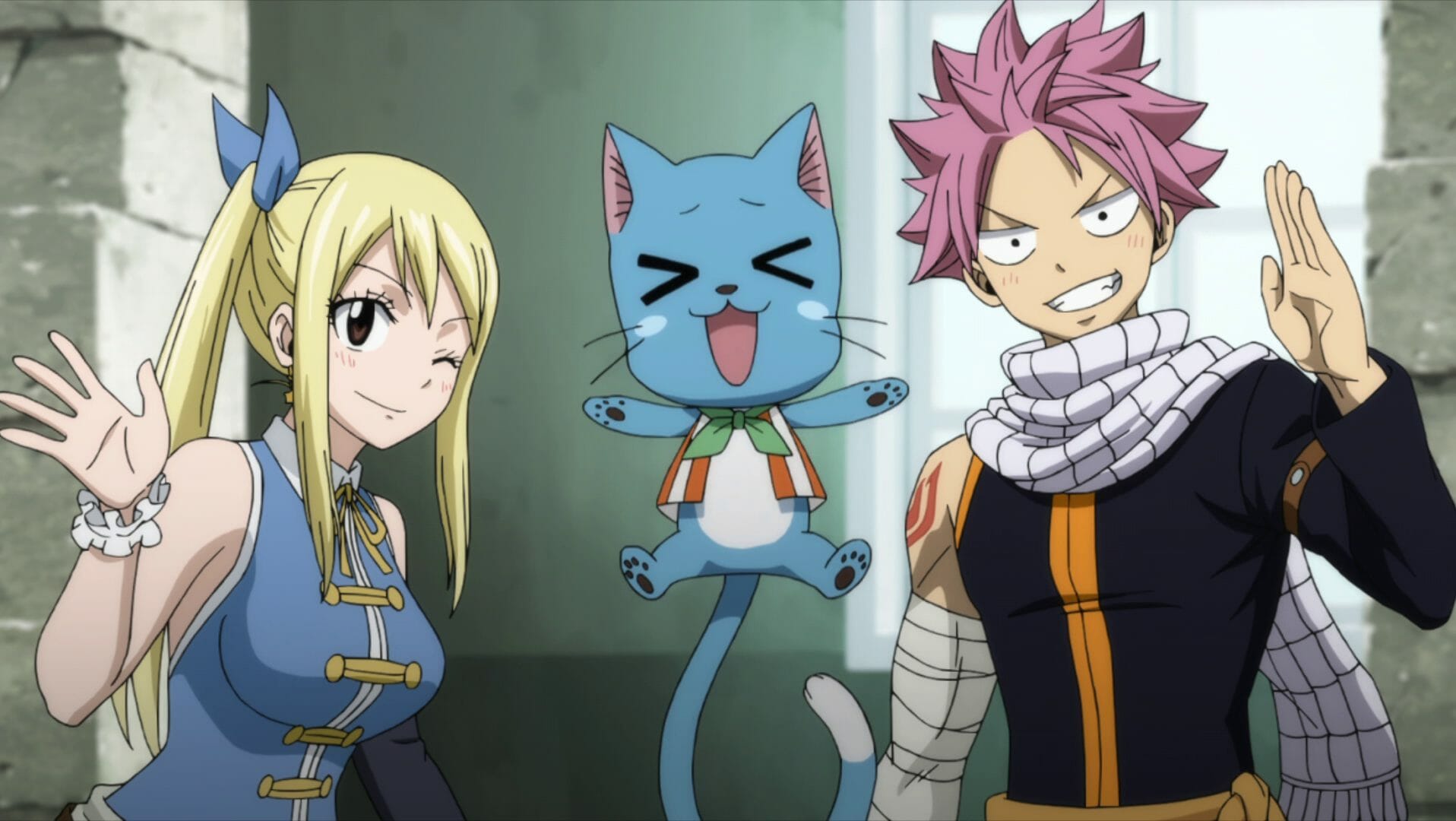 Natsu, Lucy, And Happy