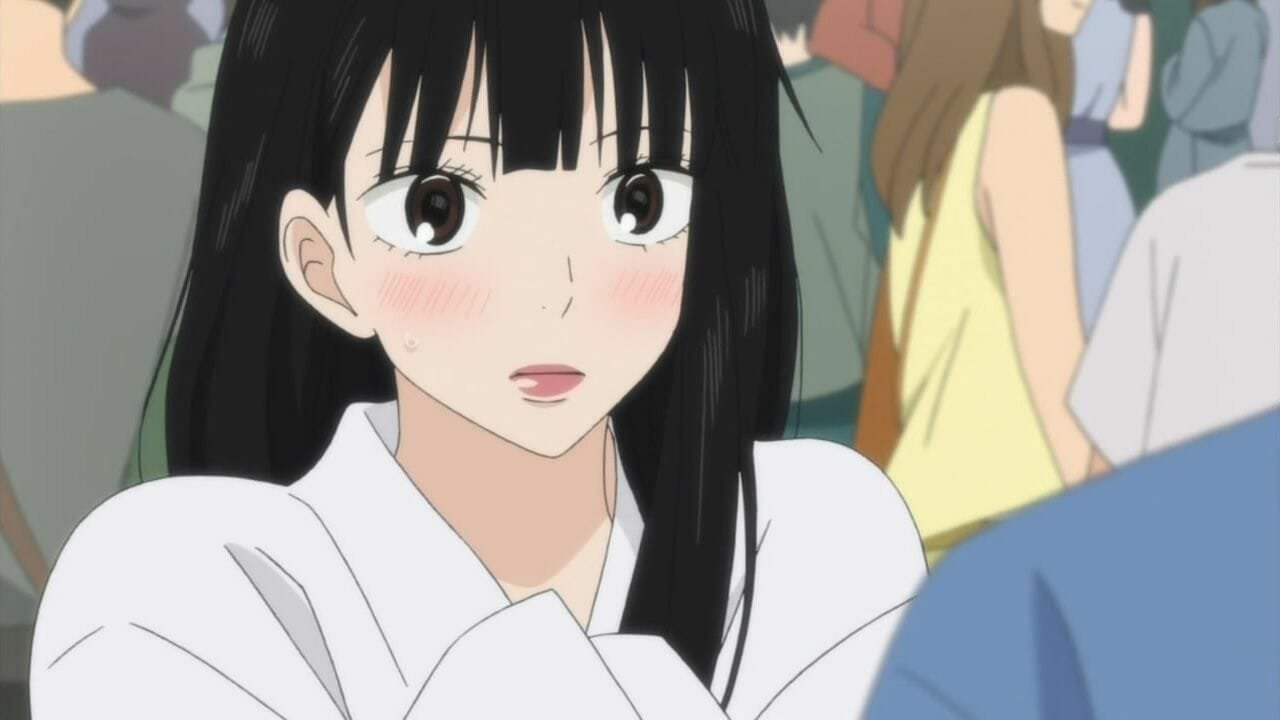 cute anime girls Sawako Kuronuma 