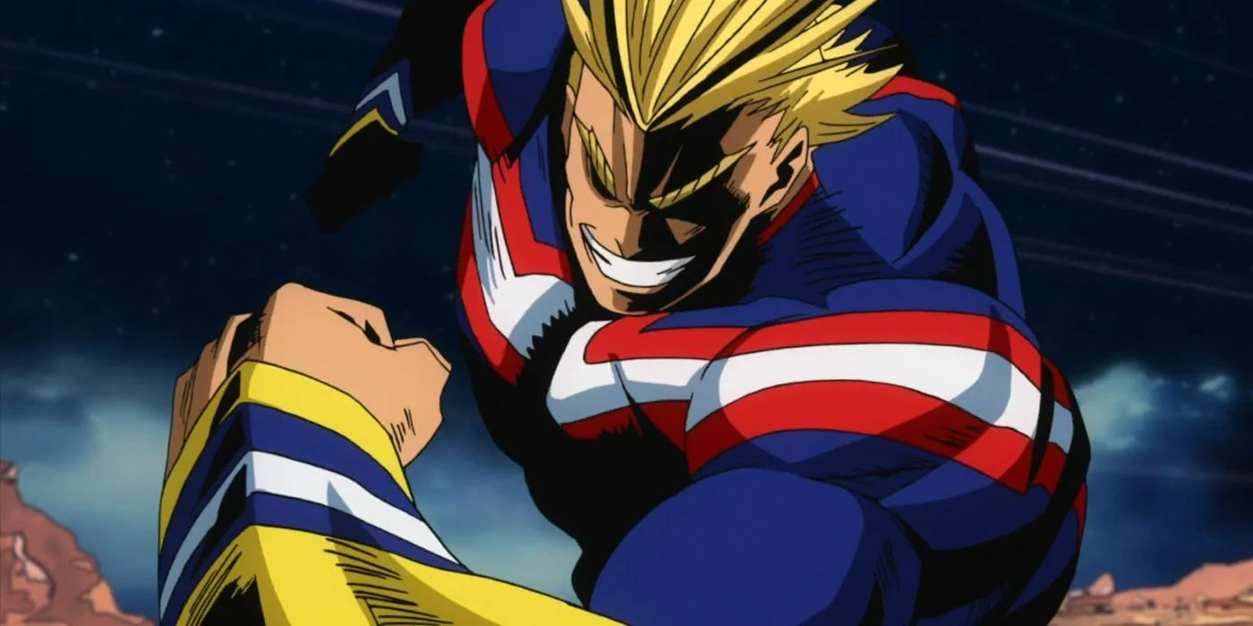 Anime quotes about life: All Might talk about the deserving in My Hero Academia