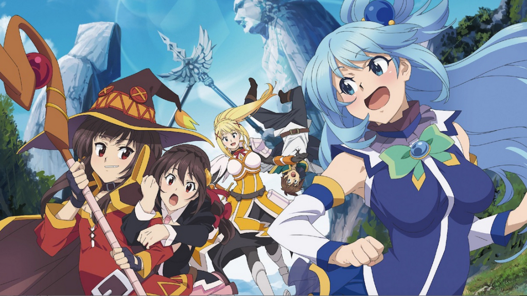 Anime on HBO max: KonoSuba: God's Blessing on This Wonderful World!