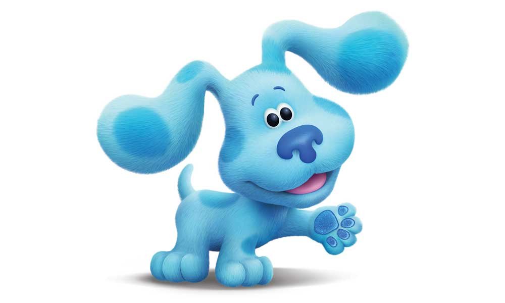 Famous cartoon dogs : Blue Clues