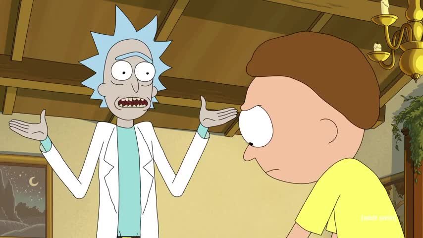Rick and Morty quotes: I Wouldn't Lie to you. Well...That's a lie
