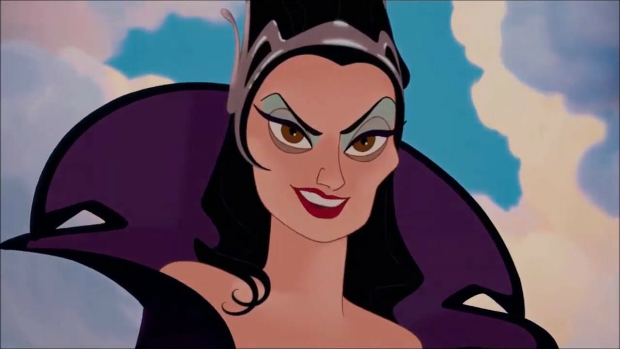 Female Disney villains: Queen Nerissa- Enchanted (2007)