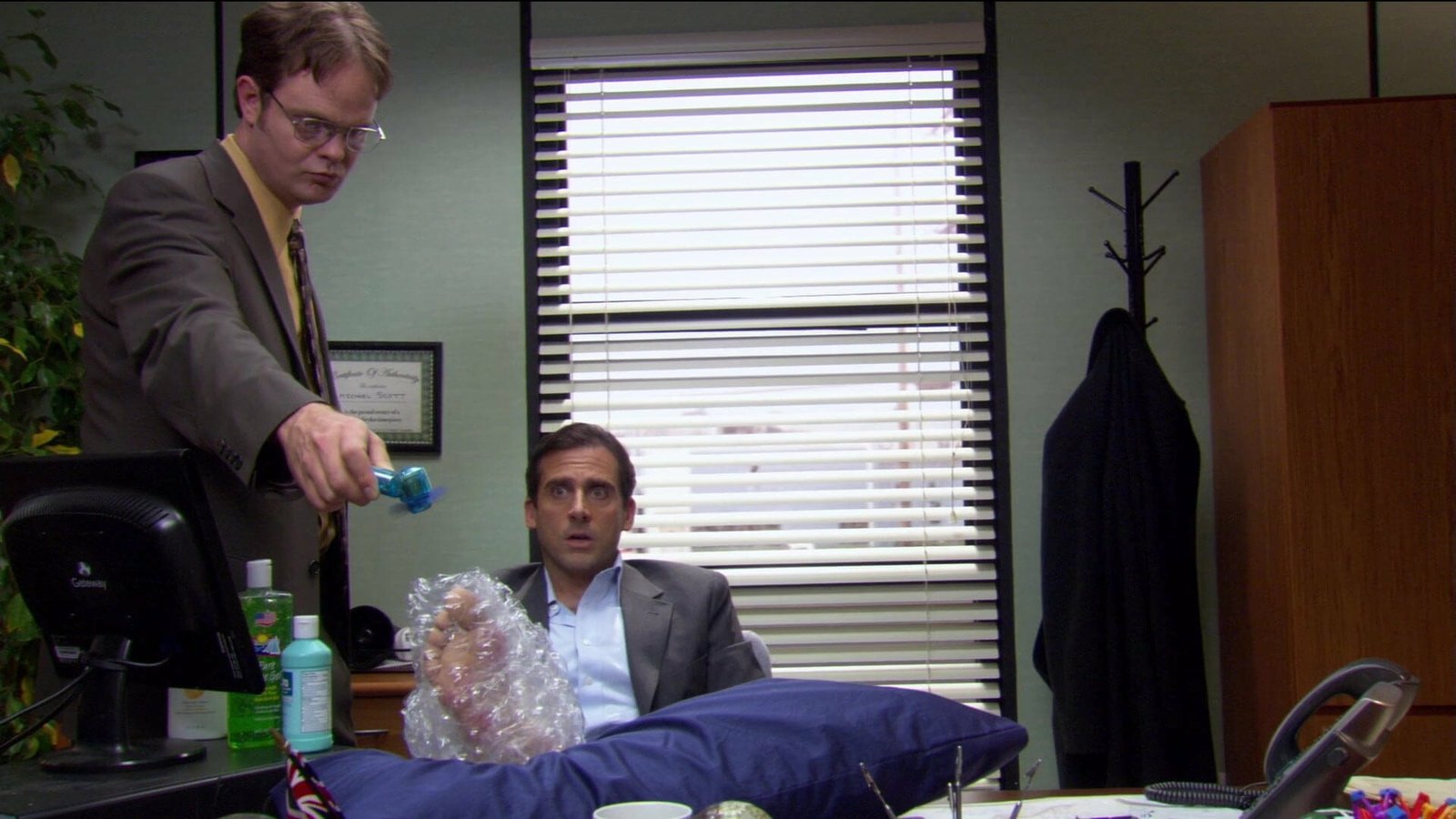 best the office episodes: The Injury