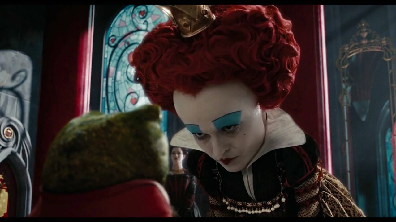 Female Disney villains: The Red Queen-Alice in Wonderland (2010)