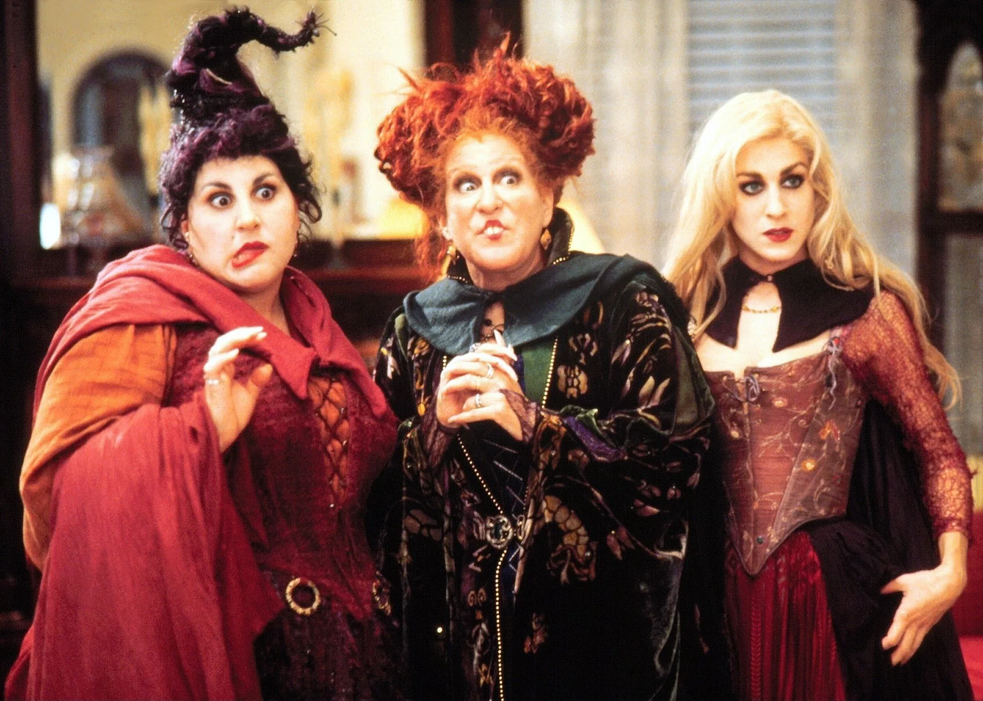 Female Disney villains: The Sanderson Sisters- Hocus Pocus (1993)