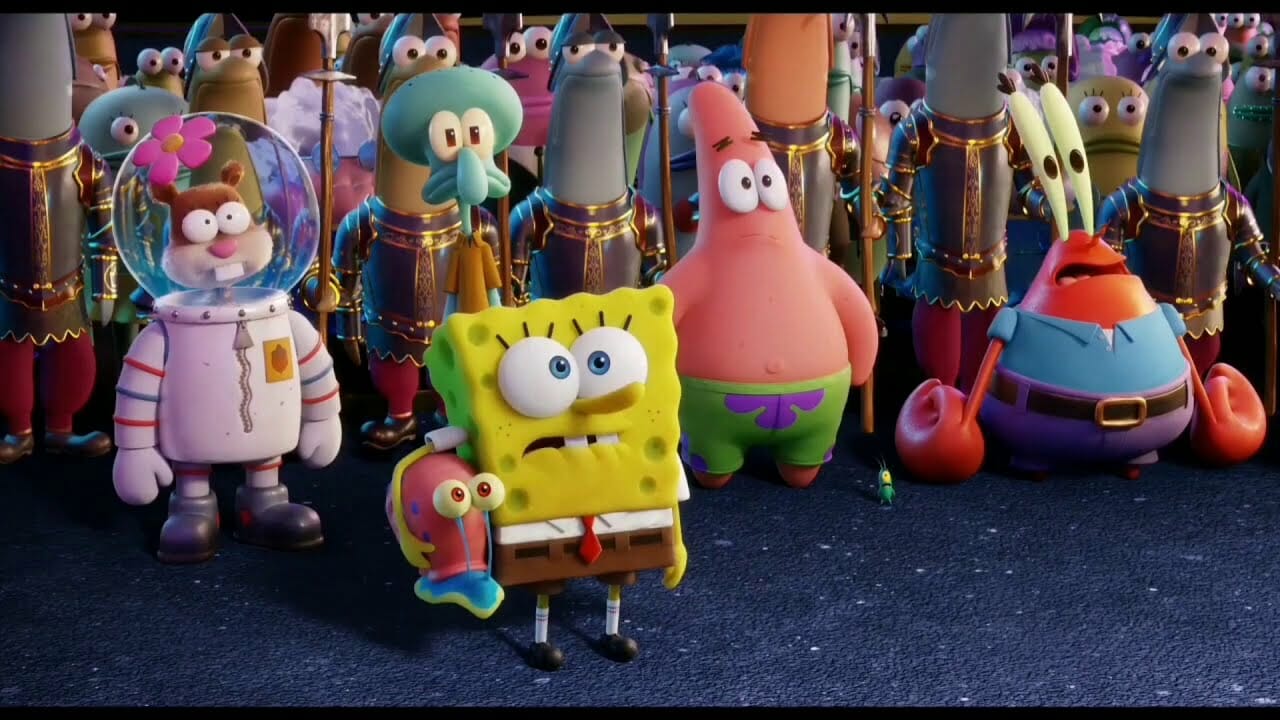 Best movies on paramount: The SpongeBob Movie: Sponge on the Run (2020)