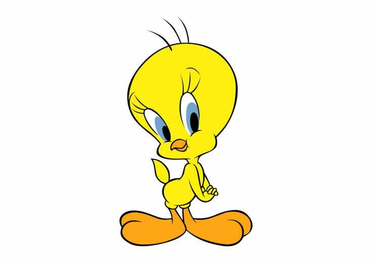 Looney tunes characters: Tweety Bird