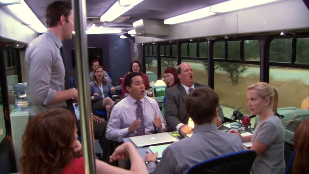 best the office episodes: Work Bus