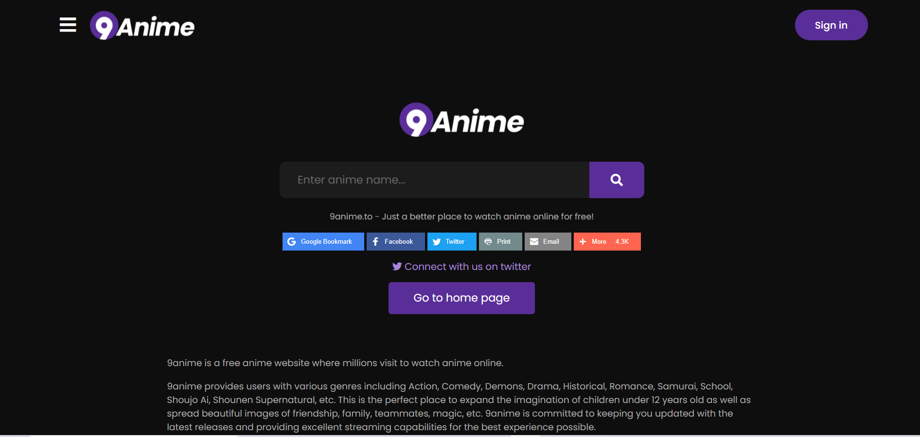 25 Anime sites like 9anime