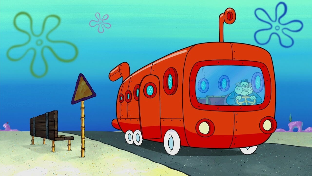 Best Spongebob episodes: Squid’s on a Bus