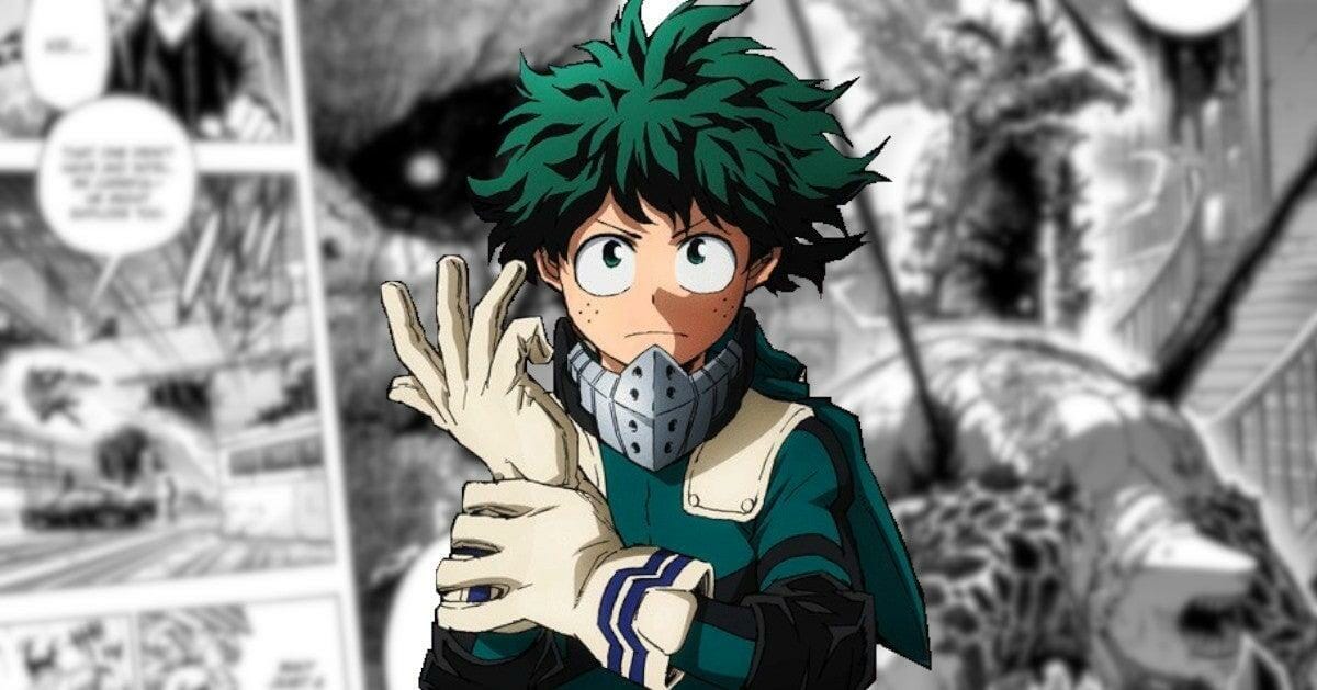 Inspirational anime quote by Izuku Midoriya from My Hero Academia