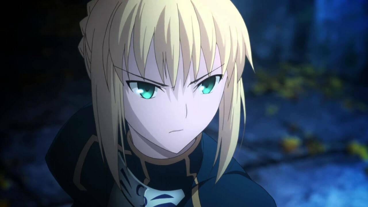 Famous anime quote by Saber